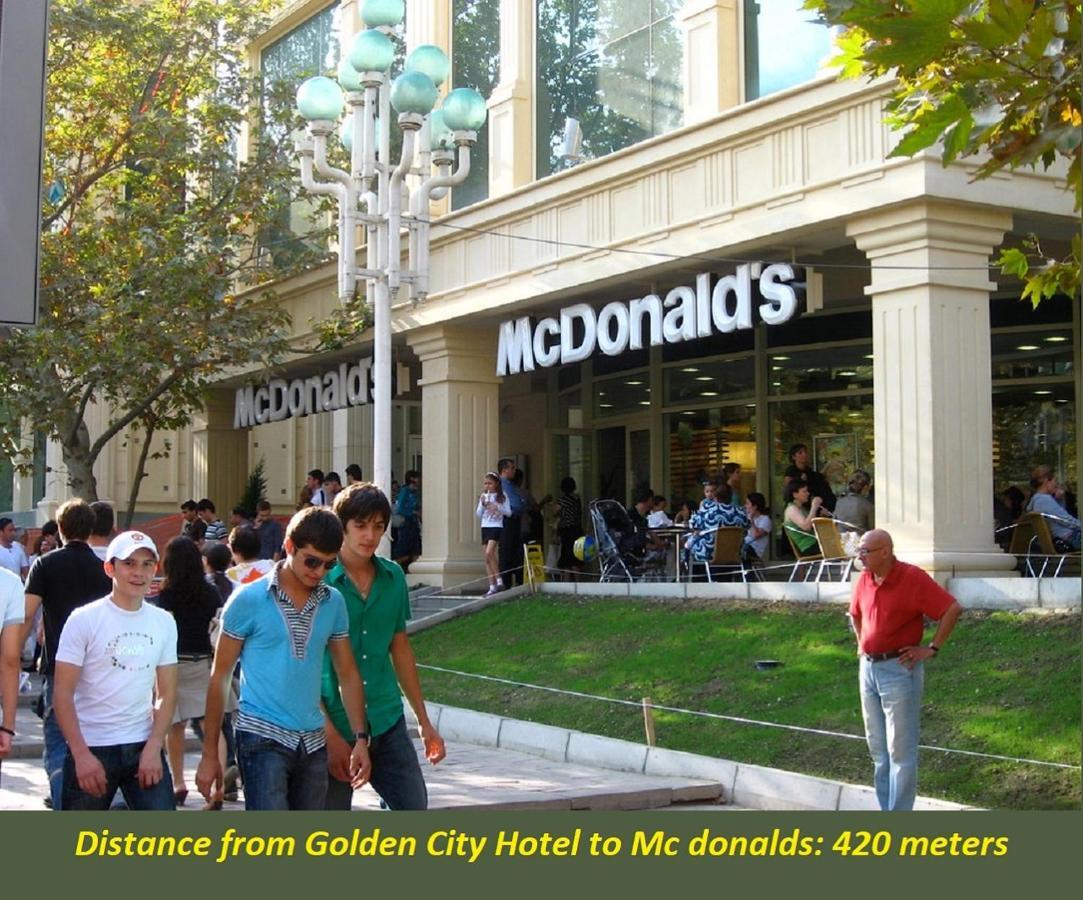 Golden City Hotel Баку Екстер'єр фото